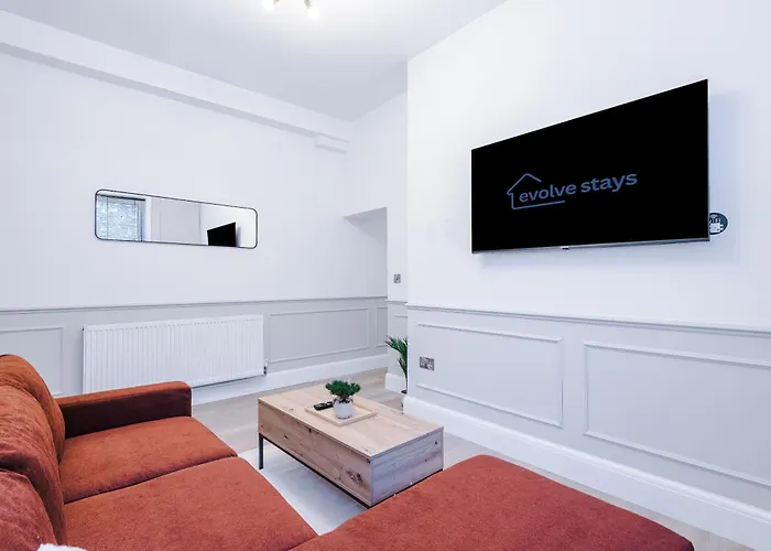 Stylish 1bed Flat Centre Sleeps 4 Lägenhet