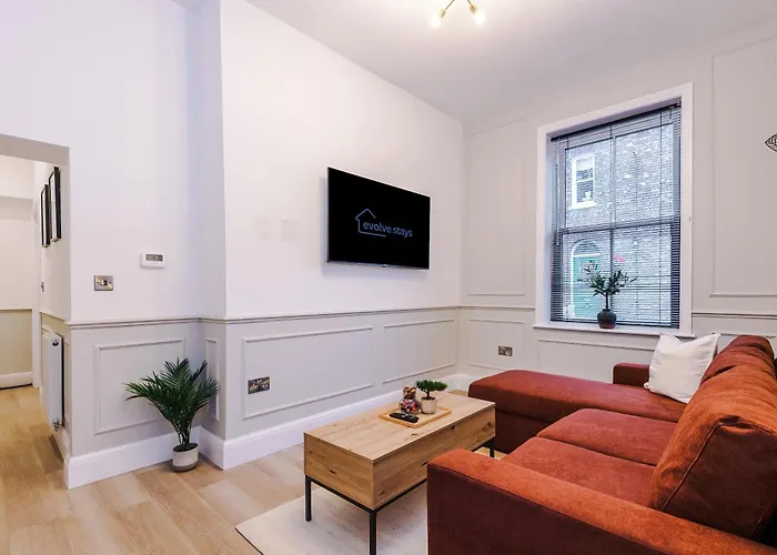 Stylish 1bed Flat Centre Sleeps 4 Lägenhet *