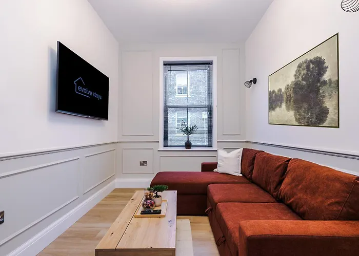 Stylish 1bed Flat Centre Sleeps 4 Апартаменты